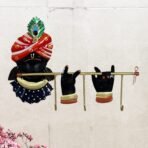 JaipurCrafts Premium Lord Krishna Iron Key Holder for Home and Office Decor | Wall Hanging | Gift (Black, 10 x 7 Inches) - Fast Shipping to USA & Canada