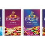 PUFF SMART Herbal Molasses Pan Ras, Brain-o-Freeze, Bubblegum and Mixfruit (Set of 4) (100% Tobacco and Nicotine Free) - Fast Shipping to USA & Canada