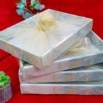 VRB Dec 3 Pcs Gift Box/gift boxes for packaging/Corrugated Boxes with net & Twisster/Birthday Gift Packing Box/hamper box for Gift Hamper Gifting Boxes and Wedding Decoration Purpose (Design - 4) - Fast Shipping to USA & Canada