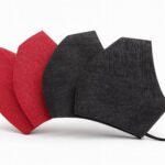 Xtore Breathable cotton mask | Reusable | Washable | 2 layer mask- (Pack of 4-2x Black, 2x Red) - Fast Shipping to USA & Canada