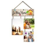 Webelkart Premium Wooden In This Home Customised Wall Hanging For Home Decor, Wall Decor Items for Home, Gift Item For Home Decor (35.5 x 25.4 Cm) - Fast Shipping to USA & Canada