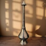 A&S Ventures Brass Gulab Pash Rose Water Sprinkler - Holy Water & Gangajal Sombu for Pooja (8 Inch, Small) - Fast Shipping to USA & Canada