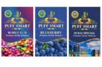 PUFF SMART Premium Herbal Flavor Bubblegum, Blueberry, Dubai Special Combo (100% Nicotine And Tobacco Free) - Fast Shipping to USA & Canada