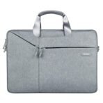 Xtore Elegance Plus Laptop Shoulder Bag Notebook Slim Carrying Case - (15.6 inches, Grey) - Fast Shipping to USA & Canada