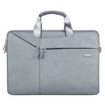 Xtore Elegance Plus Laptop Shoulder Bag Notebook Slim Carrying Case - (15.6 inches, Grey) - Fast Shipping to USA & Canada