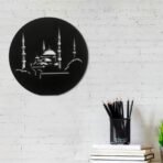 JaipurCrafts Designer Macca Madina MDF Cutout Ready to Hang Home DECOR Wall Art - 12.00" 12.00" - Fast Shipping to USA & Canada