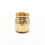 Pure Brass Gangajali | Gangajal Kalash | Lota brass | Kalash for Pooja, Temple (Gangajali_7.6cm) - Fast Shipping to USA & Canada