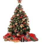 JaipurCrafts Plastic Christmas Tree Decorations Set (Multicolour) -25 Pieces - Fast Shipping to USA & Canada