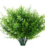 VRB DecTM Artificial Lavender Flower Bunch for Home Decor | Faux Flowers for Vases | Decoration Items for Home,Diwali,Chritmas Living Room| Decoration and Craft (Euclyptus Flower Stick, 2) - Fast Shipping to USA & Canada