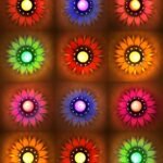 CraftVatika 3D Reflection Diya, Festive Decor Diwali Decoration Items for Home Decor Transparent Multicolor Water Floating Reflections Plastic Oil Diya for Home Festival Decoration, (Pack of 12) - Fast Shipping to USA & Canada