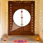 Sehaz Artworks Diwali Decoration for Home - Handcrafted Toran 49 Inches Set of 2, Torans, Pooja Decoration Items for Pooja Festival, Thoranam for Entrance Door, Toran for Main Door - Fast Shipping to USA & Canada