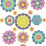 VRB Dec 17 Pcs Lippan Art Wall Decor for Ganpati Decoration, Home Hanging Decoration Items, Multicolor Lippan Decorating Set - Fast Shipping to USA & Canada