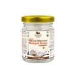 Lab Tested Natural Bhimseni Mangal Brass Camphor | 100% Pure Organic Solid Kapoor for Electric Diffuser, Pooja, Havan, Aarti, Aromatherapy | Premium Glass Jar (50gm Pack of 1) - Fast Shipping to USA & Canada