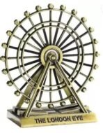 VRB Dec 1 Set for Statue Study Office Desk Decor Showpiece Gift Decoration Accessories Items Decorative Showpeice for Home ((The London Eye)) - Fast Shipping to USA & Canada