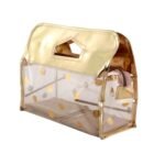 JaipurCrafts Make Up Kit, Vanity Kit, Cosmetic Organizer, Jewelry Kit (Golden) - Fast Shipping to USA & Canada