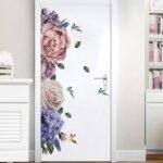 Xtore Peony Rose Peel and Stick Wallpaper for Wall Decor (Pack of 1, Multi) - Fast Shipping to USA & Canada