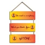 Sehaz Artworks Buddha Wall Hanging | Home Decor Items | Home Decoration Items - for Office | Living Room |decorative items for home -3-0030 - Fast Shipping to USA & Canada