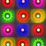 CraftVatika Diyas for Diwali Decoration Item for Home Decor 12 Designer Transparent Diya Deepak 3D Floating Reflection Colourful Sai Ram Decorative Deepawali Oil Lamps Multicolor ( Set of 12 ) - Fast Shipping to USA & Canada