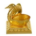 JaipurCrafts Metal Zinc Showpiece Figurine, 11 x 5 x 5 cm, White - Fast Shipping to USA & Canada