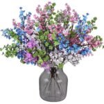 VRB DecTM 5 Pcs Artificial Baby's Breath Gypsophila Flower Bunch for Home Decoration | Flowers for Vases| Decoration Items for Living Room|Home Decor|Diwali Decor|Chritmas(Multicolor) - Fast Shipping to USA & Canada