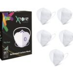 Xtore N95 5 layer Protection Face Mask (Pack of 5) - Fast Shipping to USA & Canada