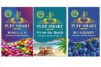 PUFF SMART Premium Herbal Flavor Bubblegum, Blueberry, Ex On The Beach Combo (100% Nicotine And Tobacco Free) - Fast Shipping to USA & Canada