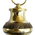 Brass Gangajali Gangajal Kalash/lota Brass | Kalash for Pooja, Temple, Brass Gangajal lota - Fast Shipping to USA & Canada