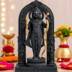 Global Grabbers Polyresin 3D Ram Lalla Ayodhya Idol Statue Showpiece Murti for Home Decor Decoration Gift Gifting Items - Fast Shipping to USA, Canada & India
