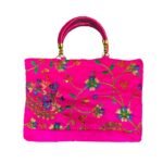 Xtore Beautiful Handmade Purse with Work for Women (Pack of 1, Megenta) - Fast Shipping to USA & Canada