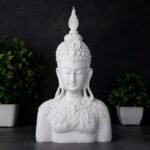 Global Grabbers Polyresin Buddha Statue Home Decor Items for Living Room (WT-DB3) - Fast Shipping to USA, Canada & India