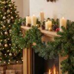 CraftVatika Christmas Garland for Home Decorations, 7.2ft/Feet for Xmas Home, Christmas String Garland for Door, Staircase, Tree, Xmas Tree Garlands Long String for Office Tree Decorations - Fast Shipping to USA & Canada