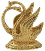 JaipurCrafts Premium Duck/Swan Shape Metal Napkin Holder/Tissue Paper Holder for Table Decor, Home Decor Items, Table Decorations Items- Gold (11 Cm) - Fast Shipping to USA & Canada