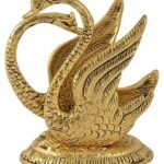 JaipurCrafts Premium Duck/Swan Shape Metal Napkin Holder/Tissue Paper Holder for Table Decor, Home Decor Items, Table Decorations Items- Gold (11 Cm) - Fast Shipping to USA & Canada