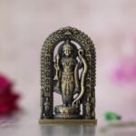 Webelkart Premium Ram Lalla Statue for Car Dashbord and Home Decor | Ram Lalla Idol Ayodhya Shree Ram Murti Showpiece (2.75" Inches-Resin) (Green) - Fast Shipping to USA & Canada