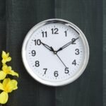 Webelkart Antique Plastic Wall Clock for Home and Office Decor/Office Wall Clocks/Wall Clock for Living Room (Noiseless, 8 Inches (White) - Fast Shipping to USA & Canada