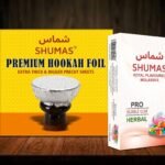 SHUMAS Herbal Hookah Flavor/Bubble Gum/50gm/Organic Flower Petals Based (Nicotine & Tobacco Free) / Paired with Premium Hookah Foil/25 micron (Excessive Thickness) - Fast Shipping to USA & Canada