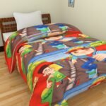 JaipurCrafts Designer Collection Floral Ac Single Microfiber Blanket (54 X 84 Inches, Multicolor) - Fast Shipping to USA & Canada