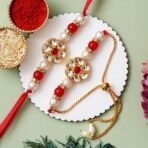 Webelkart Rakhi Set For Bhaiya And Bhabhi With My Best bro Cute Cutout On Wooden For Brother Rakhi For Bhaiya Bhabhi | Lumba Rakhi For Bhabhi | Rakhi Gifts, Rakhi For Sister Gift For Rakhshbandhan - Fast Shipping to USA & Canada