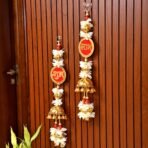 CraftVatika Shubh Labh Hanging for Main Door Entrance, Diwali Decoration for Home, Shubh Labh Latkan for Decorations, Wall Hanging Decoration for Festival (42 CM Height) - Fast Shipping to USA & Canada
