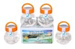 "GOMUKH? Gangajal Shiv Kalash 500ML (Pack Of 4) The Purest Holy Water Directly from Gangotri Valley Approved by Govt. of Uttrakhand for Puja Purposes - Total 2000ML - Fast Shipping to USA & Canada
