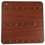 Wooden Premium Key Chain Wall Hanging Matte Finish Key Holder - 21 Hooks Decor Key Chain Wall Hanging Key Holder for Home, Kitchen, Office, PG, School, College, Hostel, Hotel Decor - Fast Shipping to USA & Canada