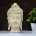 Global Grabbers New face Head Buddha Statue showpiece Idol Home Decor Items for Living Room and Gifts-STN-DB6 - Fast Shipping to USA, Canada & India